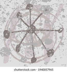 Resumen Texto de fondo Grunge Estilo Vintage colorido