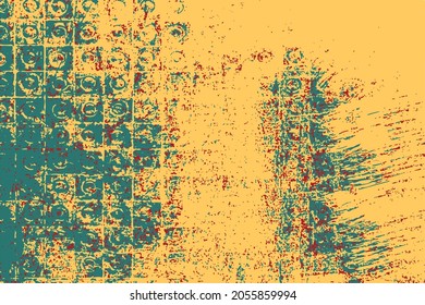 Abstrakter Hintergrund Textur Grunge farbenfroh Modern Style Splatter Scratch
