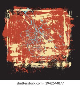 Abstract Background Texture Grunge Scratch Splatter Vintage