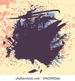 Abstract Background Texture Grunge Scratch Splatter Vintage