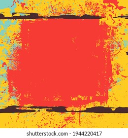 Abstract Background Texture Grunge Scratch Splatter Vintage