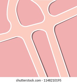 Abstract background texture hand drawn vector color pink