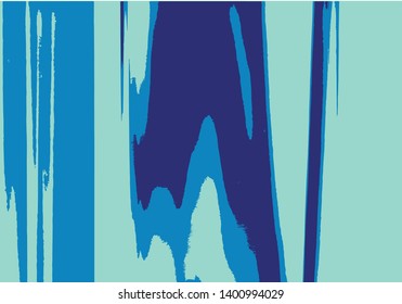 Abstract background or texture. Interference, glitch effect, liquid effect. Colorfull, blue