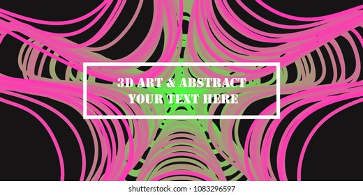 Abstract Background Texture And Minimal Covers Design. 3D Art & Abstract Your Text Here. Geometric Pattern Design Color. For Card, Placards, Banners, Presentations. Vector Illustration. Eps10.
