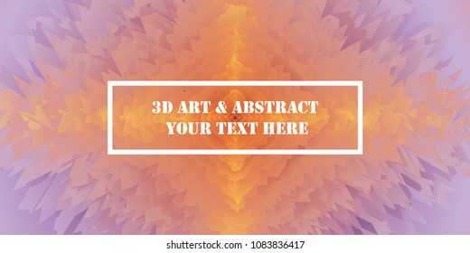  Abstract Background Texture And Minimal Covers Design. 3D Art & Abstract Your Text Here. Geometric Pattern Design Color. For Card, Placards, Banners, Presentations. Vector Illustration. Eps10.
