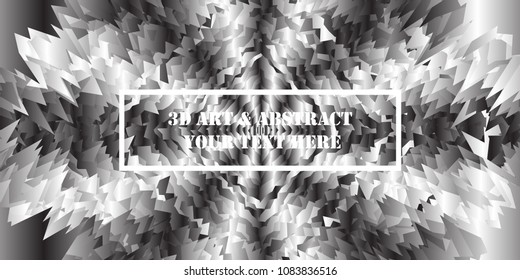  Abstract Background Texture And Minimal Covers Design. 3D Art & Abstract Your Text Here. Geometric Pattern Design Color. For Card, Placards, Banners, Presentations. Vector Illustration. Eps10.