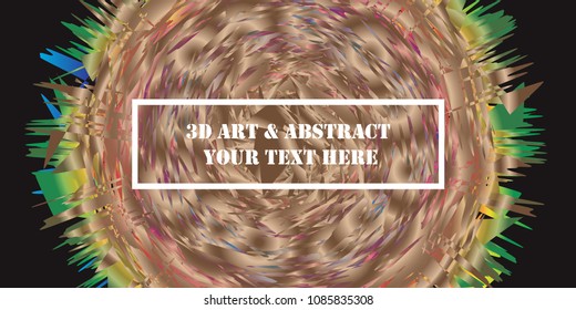 Abstract Background Texture And Minimal Covers Design. 3D Art & Abstract Your Text Here. Geometric Pattern Design Color. For Card, Placards, Banners, Presentations. Vector Illustration. Eps10.