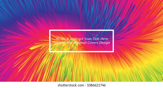 Abstract Background Texture And Minimal Covers Design. 3D Art & Abstract Your Text Here. Geometric Pattern Design Color. For Card, Placards, Banners, Presentations. Vector Illustration. Eps10.