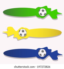 Abstract background texture soccer