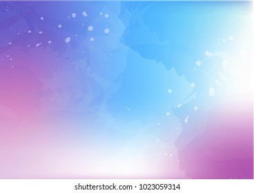 Abstract background texture style art vector watercolor pink blue purple pastel color tone