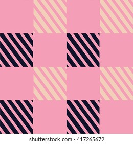abstract background texture style modernist stripes graphics square vector dark blue pink pattern