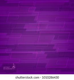 Abstract background texture technology geometric violet pink purple vector idea design