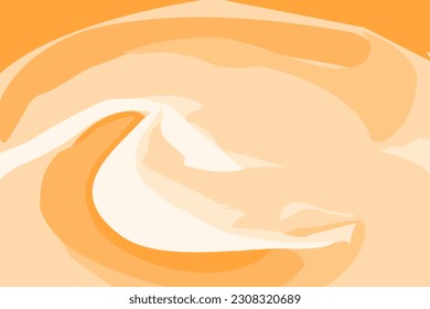 Abstract background texture in trendy autumnal orange warm shade. Cozy autumn. Vector design background texture for poster, banner, brochures, price tag or label, greeting or invitation cards. EPS