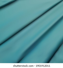 abstract background texture vector crumpled fabric cloth or liquid waves of folds idea design blue