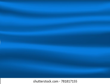 abstract background texture vector crumpled fabric cloth or liquid waves of folds idea design blue