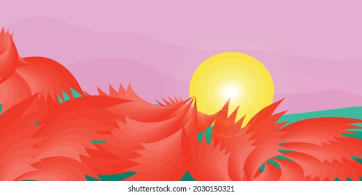Abstract background texture wallpaper backdrop nature bright flowers plant sunlight shiny sea beach season holiday art graphic design pattern symbol vector illustration