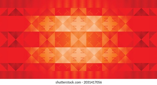 Abstract background texture wallpaper digital backdrop template bright red color lines icon shape element decoration art graphic design modern chiness style pattern seamless vector illustration