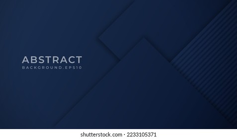Resumen de fondo texturado con capas de papel azul oscuro. Usable para diseño web decorativo, póster, banner, folleto corporativo y diseño de plantillas de seminarios