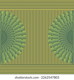 Abstract background textured green yellow color combination