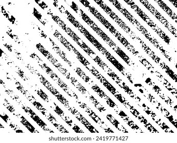 Abstract  background with textured  stripes in grunge style. Vector illustration
