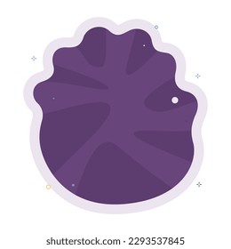 An abstract background that has an unusual shape and rich deep color. Background with smooth liquid shape. Can be used in graphic design, web design, presentations, banners, advertisements and text.