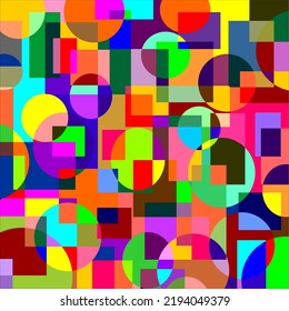 an abstract background that made from some shape and colored irregularly. suitablefor background, wallpaper.
