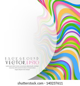 Abstract background .The illustration contains transparency and effects. EPS10