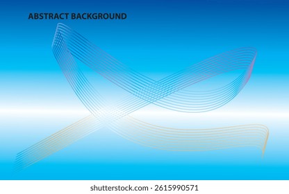 Abstract background with thin flowing lines, creating a sense of fluidity and motion. This vibrant and modern design is perfect for branding, digital art, presentations