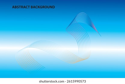 Abstract background with thin flowing lines, creating a sense of fluidity and motion. This vibrant and modern design is perfect for branding, digital art, presentations
