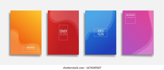 abstract background with thin line pattern. modern gradient background. blue yellow purple red color backdrop for poster banner cover. minimal stripe texture