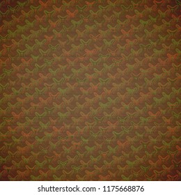 Abstract background. Through color spots, arranged on a brown.
Colored blots.