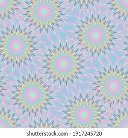 Abstract  background. Tie dye pattern. Vector illustration. Seamless pattern.