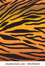 Abstract background. Tiger stripes pattern. Digital vector illustration. Fabric design. Digital vector illustration.