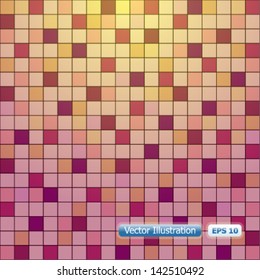 Abstract background - tile mosaic. EPS 10