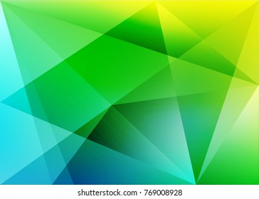 Abstract background with tiranlge shade