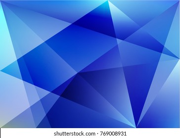 Abstract background with tiranlge shade