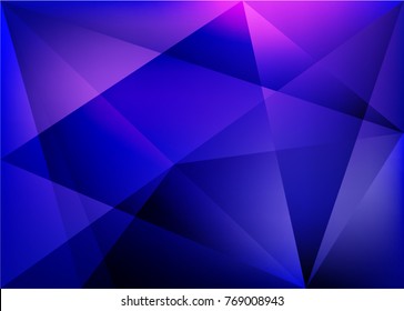 Abstract background with tiranlge shade
