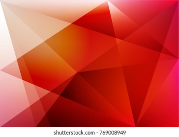 Abstract background with tiranlge shade