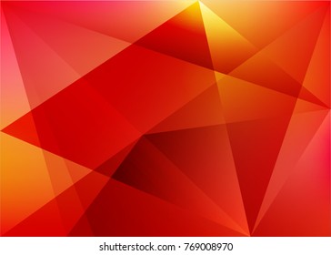 Abstract background with tiranlge shade