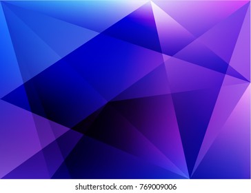 Abstract background with tiranlge shade