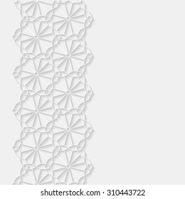 Abstract background with traditional ornament. Vector illustration.
