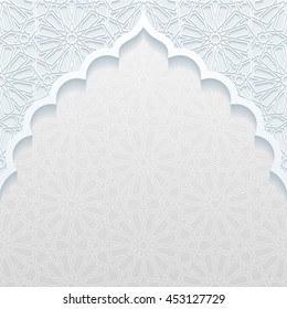 Abstract Background Traditional Ornament Vector Illustration Stock ...