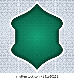 Abstract background with traditional ornament. Vector illustration.