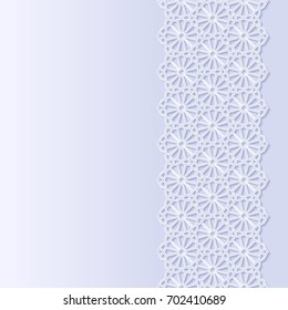 Abstract background with traditional ornament. Vector illustration.

