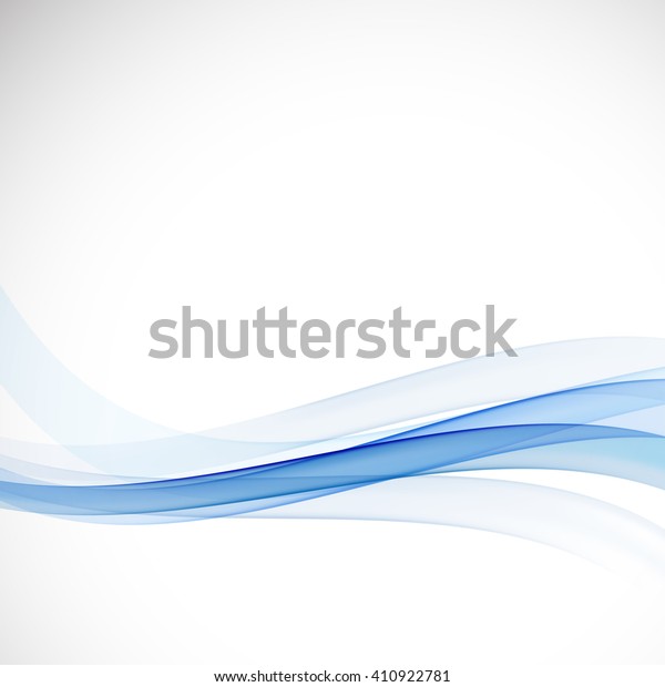 Abstract Background Transparent Blue Wave Vector Stock Vector (Royalty ...