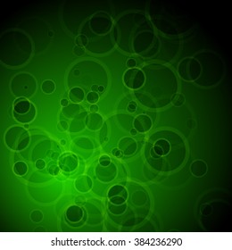Abstract background from transparent geometrical figures. Simple elements of design for creation of more difficult ideas.