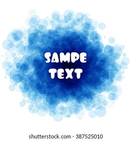 Abstract background from transparent geometrical figures. Simple elements of design for creation of more difficult ideas.