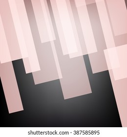 Abstract background from transparent geometrical figures. Simple elements of design for creation of more difficult ideas.