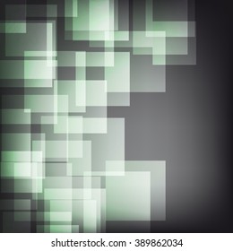 Abstract background from transparent geometrical figures. Simple elements of design for creation of more difficult ideas.