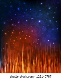 abstract background with transparent grass , eps10 format vector